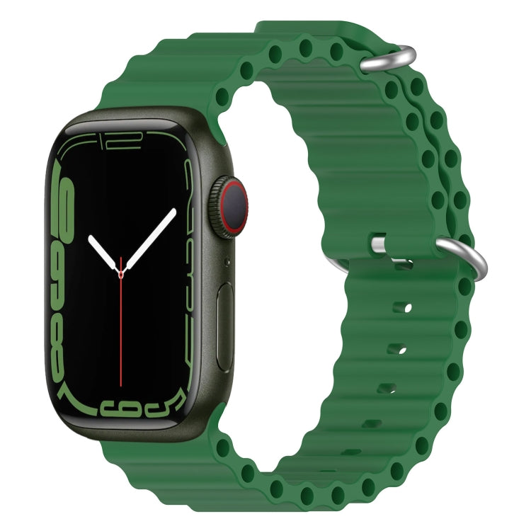 Cinturino in silicone Ocean per Apple Watch Series 8&7 41mm / SE 2&6&SE&5&4 40mm / 3&2&1 38mm, For Apple Watch Series 8&7 41mm, For Apple Watch Series 8&7 41mm / SE 2&6&SE&5&4 40mm, For Apple Watch Series 9&8&7 41mm / SE 3& SE 2&6&SE&5&4 40mm
