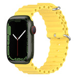 Cinturino in silicone Ocean per Apple Watch Series 8&7 41mm / SE 2&6&SE&5&4 40mm / 3&2&1 38mm, For Apple Watch Series 8&7 41mm, For Apple Watch Series 8&7 41mm / SE 2&6&SE&5&4 40mm, For Apple Watch Series 9&8&7 41mm / SE 3& SE 2&6&SE&5&4 40mm