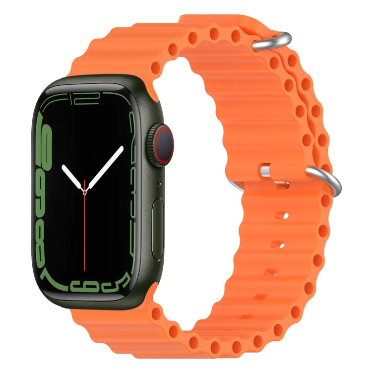 Cinturino in silicone Ocean per Apple Watch Series 8&7 41mm / SE 2&6&SE&5&4 40mm / 3&2&1 38mm, For Apple Watch Series 8&7 41mm, For Apple Watch Series 8&7 41mm / SE 2&6&SE&5&4 40mm, For Apple Watch Series 9&8&7 41mm / SE 3& SE 2&6&SE&5&4 40mm