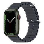 Cinturino in silicone Ocean per Apple Watch Series 8&7 41mm / SE 2&6&SE&5&4 40mm / 3&2&1 38mm, For Apple Watch Series 8&7 41mm, For Apple Watch Series 8&7 41mm / SE 2&6&SE&5&4 40mm, For Apple Watch Series 9&8&7 41mm / SE 3& SE 2&6&SE&5&4 40mm