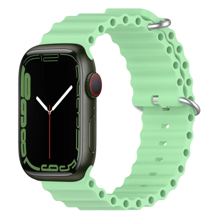 Cinturino in silicone Ocean per Apple Watch Series 8&7 41mm / SE 2&6&SE&5&4 40mm / 3&2&1 38mm, For Apple Watch Series 8&7 41mm, For Apple Watch Series 8&7 41mm / SE 2&6&SE&5&4 40mm, For Apple Watch Series 9&8&7 41mm / SE 3& SE 2&6&SE&5&4 40mm
