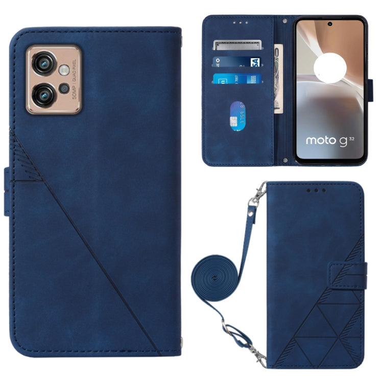 Custodia per cellulare in pelle con flip in rilievo 3D a tracolla, For Motorola Edge 30, For Motorola Moto G32, For Motorola Moto G62 5G, For Motorola Moto S30 Pro 5G