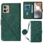 Custodia per cellulare in pelle con flip in rilievo 3D a tracolla, For Motorola Edge 30, For Motorola Moto G32, For Motorola Moto G62 5G, For Motorola Moto S30 Pro 5G
