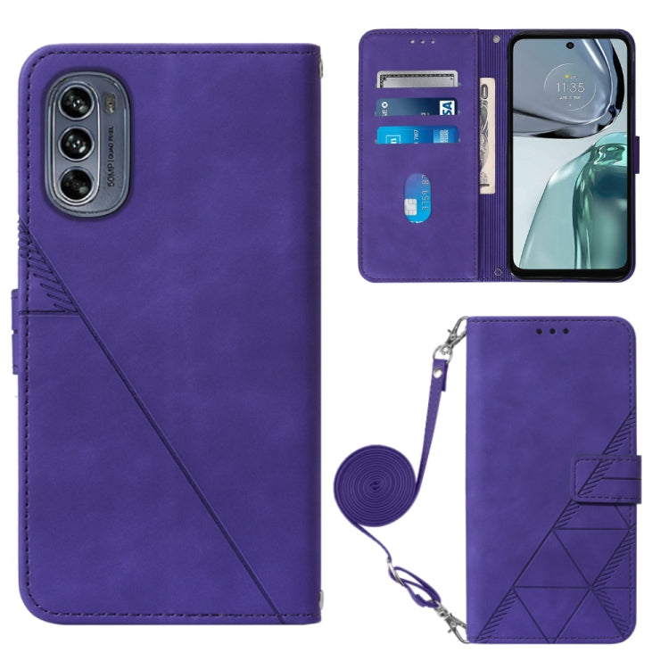 Custodia per cellulare in pelle con flip in rilievo 3D a tracolla, For Motorola Edge 30, For Motorola Moto G32, For Motorola Moto G62 5G, For Motorola Moto S30 Pro 5G