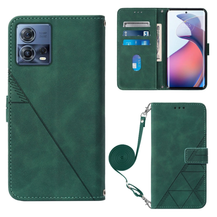 Custodia per cellulare in pelle con flip in rilievo 3D a tracolla, For Motorola Edge 30, For Motorola Moto G32, For Motorola Moto G62 5G, For Motorola Moto S30 Pro 5G