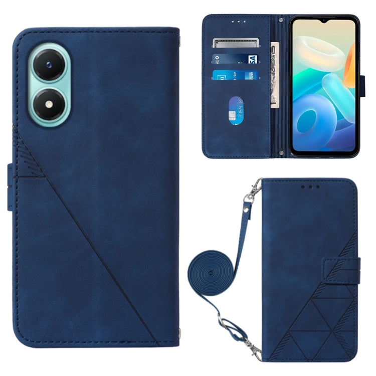 Custodia per cellulare in pelle con flip in rilievo 3D a tracolla, For Motorola Moto X30 Pro 5G, For vivo S10e 5G / V23e 4G&5G /Y75 4G, For vivo Y02s, For vivo Y77 5G