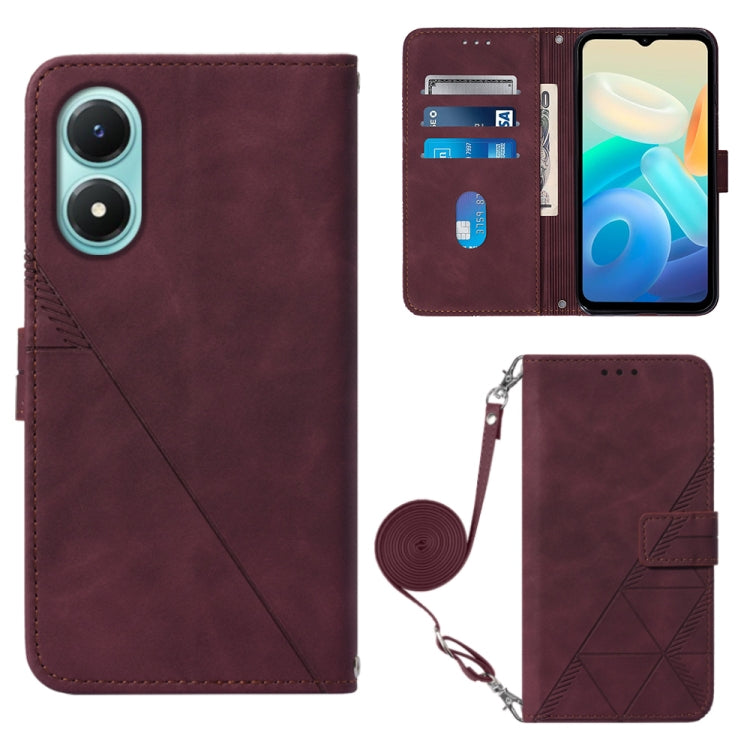 Custodia per cellulare in pelle con flip in rilievo 3D a tracolla, For Motorola Moto X30 Pro 5G, For vivo S10e 5G / V23e 4G&5G /Y75 4G, For vivo Y02s, For vivo Y77 5G