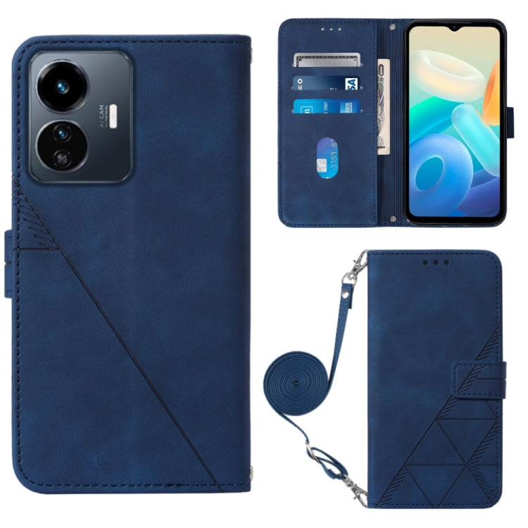 Custodia per cellulare in pelle con flip in rilievo 3D a tracolla, For Motorola Moto X30 Pro 5G, For vivo S10e 5G / V23e 4G&5G /Y75 4G, For vivo Y02s, For vivo Y77 5G