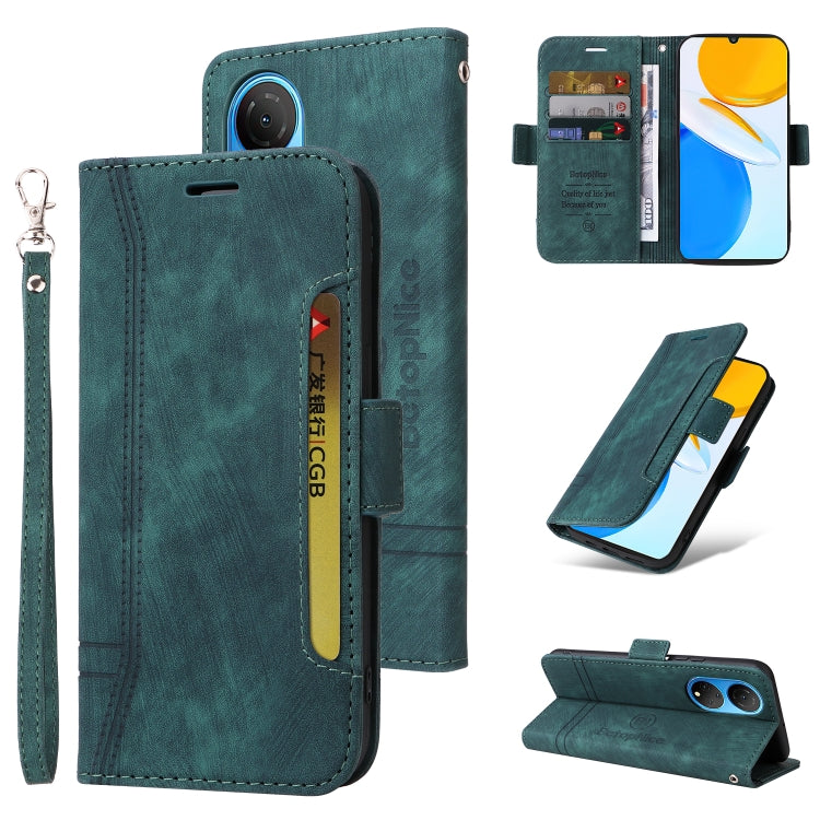 BETOPNICE Custodia per telefono in pelle con fibbia a doppio lato, For Honor X8, For Huawei nova 8i, For Motorola Moto G52 / G82, For Honor X7
