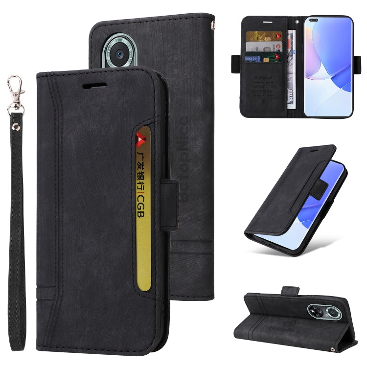 BETOPNICE Custodia per telefono in pelle con fibbia a doppio lato, For Huawei nova 9 SE, For Motorola Moto E32, For Huawei nova 9 Pro, For Honor Magic4