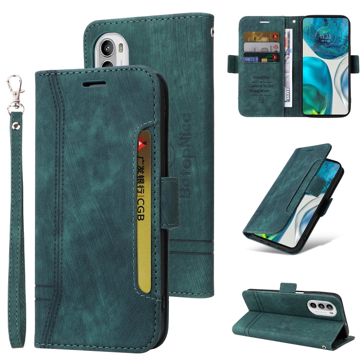 BETOPNICE Custodia per telefono in pelle con fibbia a doppio lato, For Honor X8, For Huawei nova 8i, For Motorola Moto G52 / G82, For Honor X7