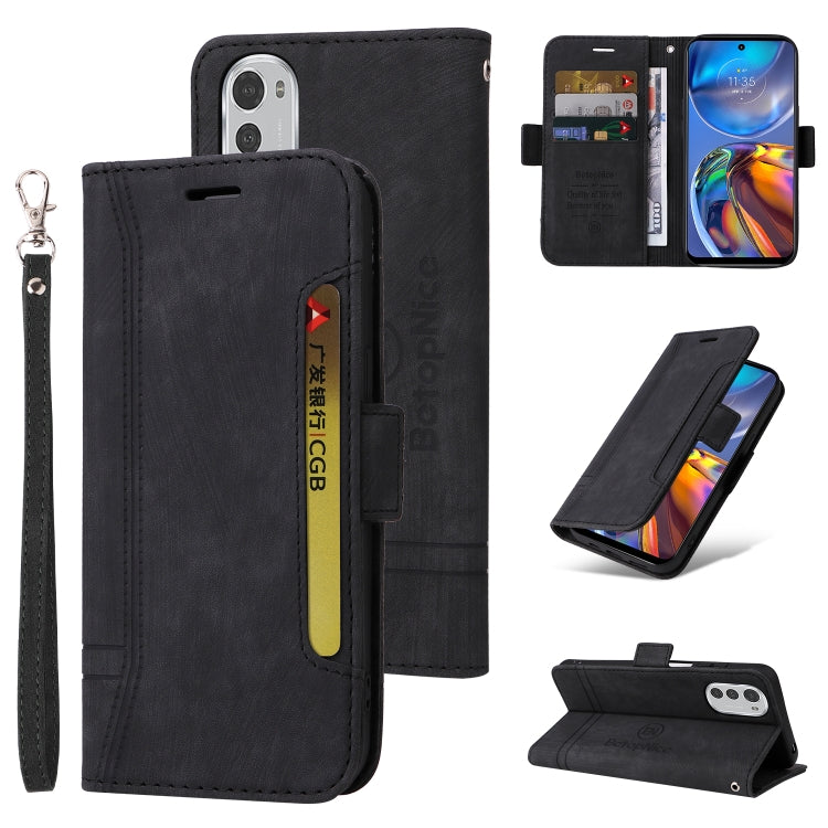 BETOPNICE Custodia per telefono in pelle con fibbia a doppio lato, For Huawei nova 9 SE, For Motorola Moto E32, For Huawei nova 9 Pro, For Honor Magic4