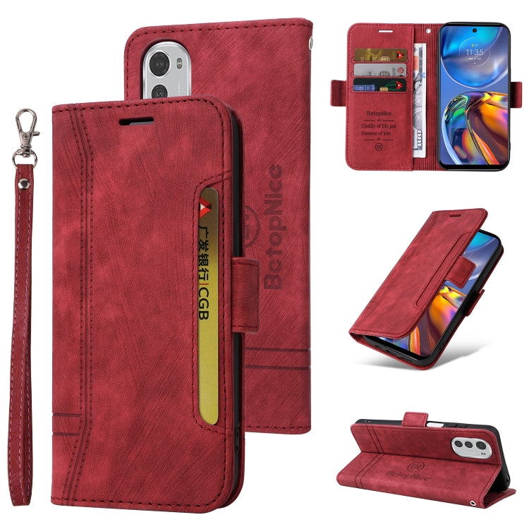 BETOPNICE Custodia per telefono in pelle con fibbia a doppio lato, For Huawei nova 9 SE, For Motorola Moto E32, For Huawei nova 9 Pro, For Honor Magic4