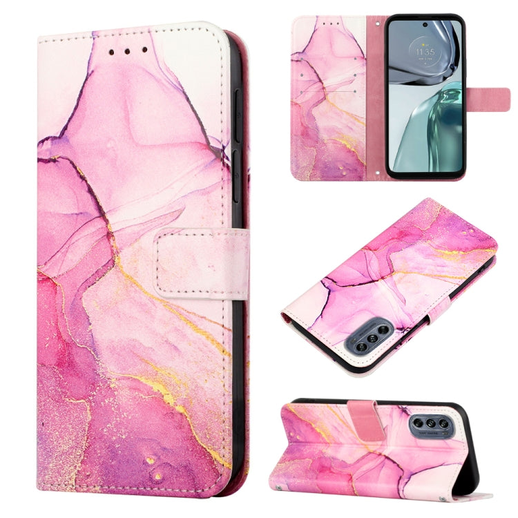Cassa del telefono di cuoio di vibrazione del modello di marmo PT003, For Motorola Edge 30, For Motorola Moto G32, For Motorola Moto G62 5G, For Motorola Moto S30 Pro 5G