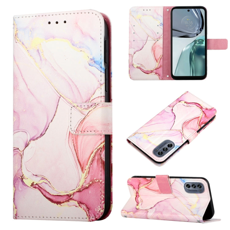 Cassa del telefono di cuoio di vibrazione del modello di marmo PT003, For Motorola Edge 30, For Motorola Moto G32, For Motorola Moto G62 5G, For Motorola Moto S30 Pro 5G