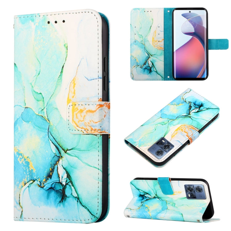 Cassa del telefono di cuoio di vibrazione del modello di marmo PT003, For Motorola Edge 30, For Motorola Moto G32, For Motorola Moto G62 5G, For Motorola Moto S30 Pro 5G