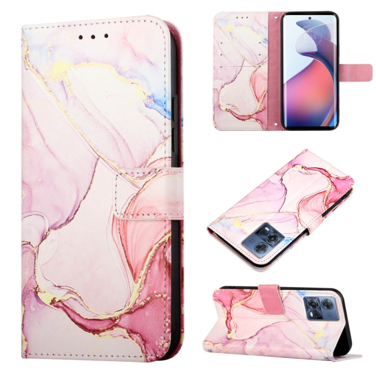 Cassa del telefono di cuoio di vibrazione del modello di marmo PT003, For Motorola Edge 30, For Motorola Moto G32, For Motorola Moto G62 5G, For Motorola Moto S30 Pro 5G