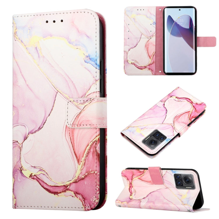 Cassa del telefono di cuoio di vibrazione del modello di marmo PT003, For Motorola Moto X30 Pro 5G, For OnePlus 10T 5G, For ZTE Blade A52, For ZTE Blade A72
