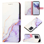 Cassa del telefono di cuoio di vibrazione del modello di marmo PT003, For Motorola Moto X30 Pro 5G, For OnePlus 10T 5G, For ZTE Blade A52, For ZTE Blade A72