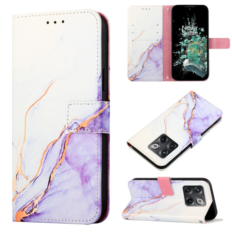Cassa del telefono di cuoio di vibrazione del modello di marmo PT003, For Motorola Moto X30 Pro 5G, For OnePlus 10T 5G, For ZTE Blade A52, For ZTE Blade A72