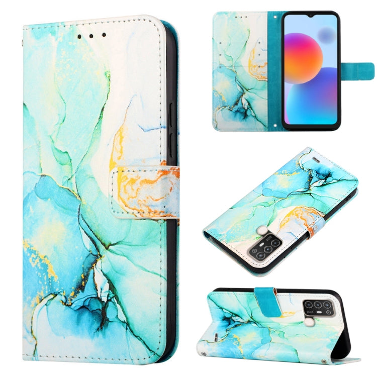 Cassa del telefono di cuoio di vibrazione del modello di marmo PT003, For Motorola Moto X30 Pro 5G, For OnePlus 10T 5G, For ZTE Blade A52, For ZTE Blade A72