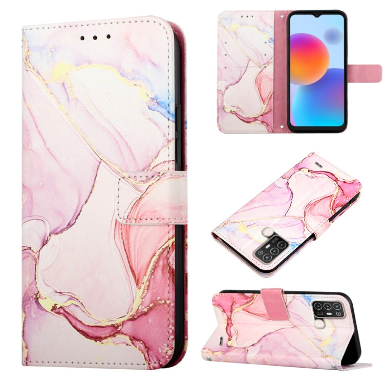 Cassa del telefono di cuoio di vibrazione del modello di marmo PT003, For Motorola Moto X30 Pro 5G, For OnePlus 10T 5G, For ZTE Blade A52, For ZTE Blade A72