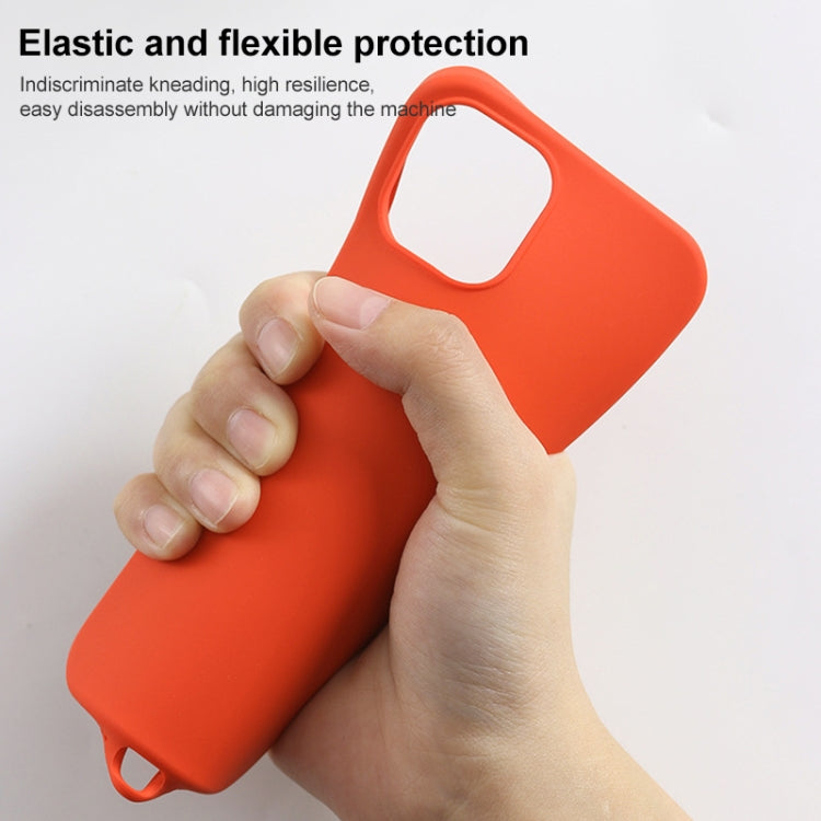 Custodia per telefono in silicone solido, For iPhone 14, For iPhone 14 Plus