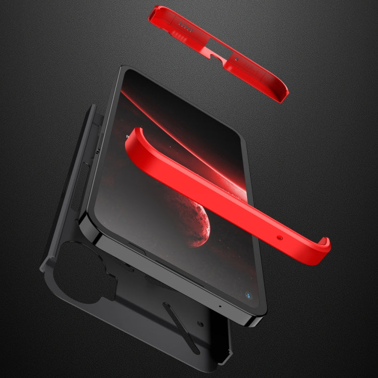 Custodia per telefono per PC a copertura totale con giunzione a tre stadi GKK, For Nothing Phone 1