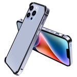 Custodia per telefono con telaio in TPU + lega di alluminio, For iPhone 14, For iPhone 14 Plus
