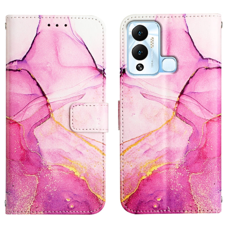 Cassa del telefono di cuoio di vibrazione del modello di marmo PT003, For Infinix Hot 12 Play / 12 Play NFC, For Infinix Hot 12i X665, For Infinix Hot 12 X6817, For Infinix Note 12 Pro 4G