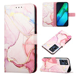 Cassa del telefono di cuoio di vibrazione del modello di marmo PT003, For Infinix Note 12 Pro 5G, For Infinix Note 12 G96