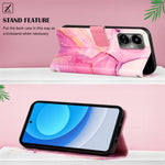 Cassa del telefono di cuoio di vibrazione del modello di marmo PT003, For Tecno Camon 19, For Tecno Camon 19 Neo, For Tecno Camon 19 Pro 5G, For Tecno Pop 6