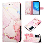 Cassa del telefono di cuoio di vibrazione del modello di marmo PT003, For Tecno Camon 19, For Tecno Camon 19 Neo, For Tecno Camon 19 Pro 5G, For Tecno Pop 6