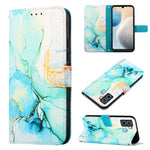 Cassa del telefono di cuoio di vibrazione del modello di marmo PT003, For Tecno Camon 19, For Tecno Camon 19 Neo, For Tecno Camon 19 Pro 5G, For Tecno Pop 6