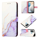 Cassa del telefono di cuoio di vibrazione del modello di marmo PT003, For Tecno Camon 19, For Tecno Camon 19 Neo, For Tecno Camon 19 Pro 5G, For Tecno Pop 6