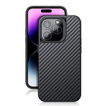 Custodia per telefono in fibra di carbonio Kevlar TPU, For iPhone 14, For iPhone 14 Plus, For iPhone 14 Pro, For iPhone 14 Pro Max