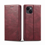 Custodia per telefono in pelle antifurto LC.IMEEKE RFID, For iPhone 13, For iPhone 13 Mini, For iPhone 14, For iPhone 14 Plus
