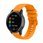 Cinturino per orologio in silicone con texture Pockmark universale Wave, 20mm, 22mm