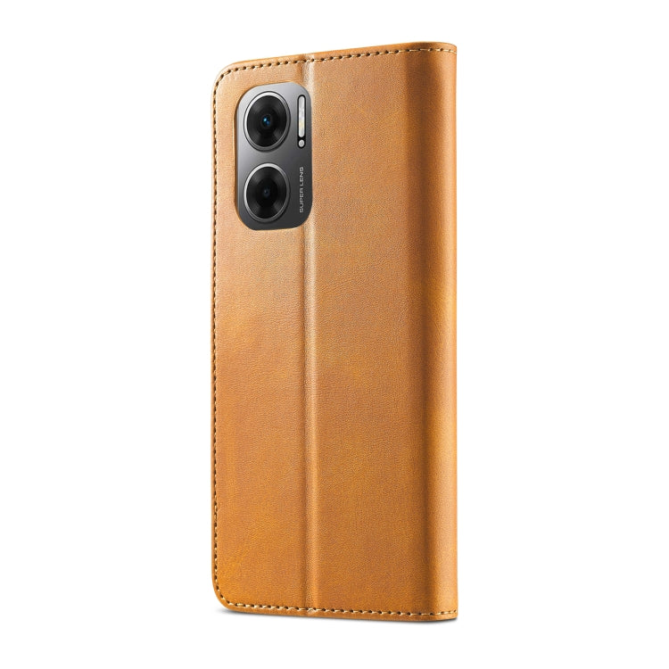 LC.IMEEKE Custodia per cellulare in pelle di vitello, For Xiaomi Redmi 10 5G, For Xiaomi Poco M5, For Xiaomi Poco M4 5G, For Xiaomi Redmi Note 11E 5G