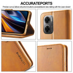 LC.IMEEKE Custodia per cellulare in pelle di vitello, For Xiaomi Redmi 10 5G, For Xiaomi Poco M5, For Xiaomi Poco M4 5G, For Xiaomi Redmi Note 11E 5G