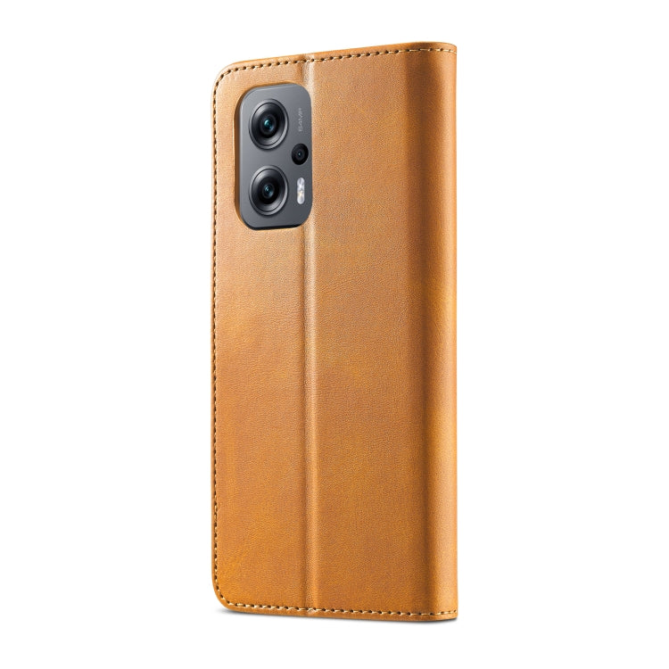 LC.IMEEKE Custodia per cellulare in pelle di vitello, For Xiaomi Redmi 10 Prime＋5G, For Xiaomi Redmi 11 Prime 5G