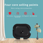 Custodia protettiva per auricolari in pelle PU Litchi Texture con gancio, For AirPods Pro 2 with Hook
