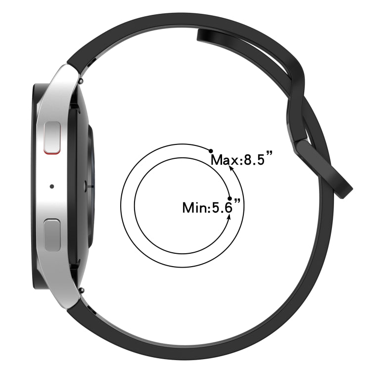 Cinturino in silicone bicolore, For Samsung Galaxy Watch5 40mm / 44mm