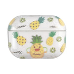 Bronzing Fruit Pattern PC Auricolare Custodia protettiva rigida, For AirPods Pro 2