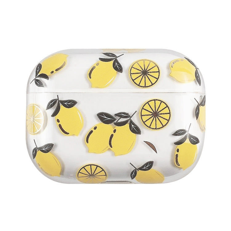Bronzing Fruit Pattern PC Auricolare Custodia protettiva rigida, For AirPods Pro 2