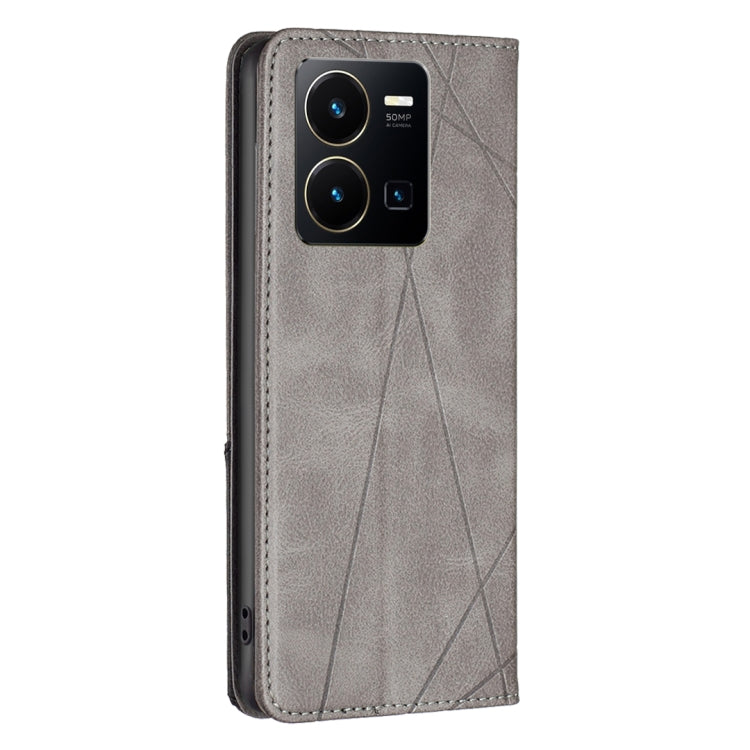 Custodia per telefono in pelle magnetica invisibile prismatica, For vivo Y35/Y22, For Xiaomi Redmi A1/Redmi A1+, For Samsung Galaxy A04 4G, For Samsung Galaxy A23e 5G