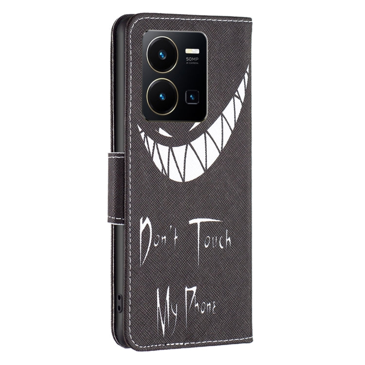 Custodia per telefono in pelle con motivo a disegno colorato, For vivo Y35/Y22, For Xiaomi Redmi A1/Redmi A1+, For Samsung Galaxy A04 4G