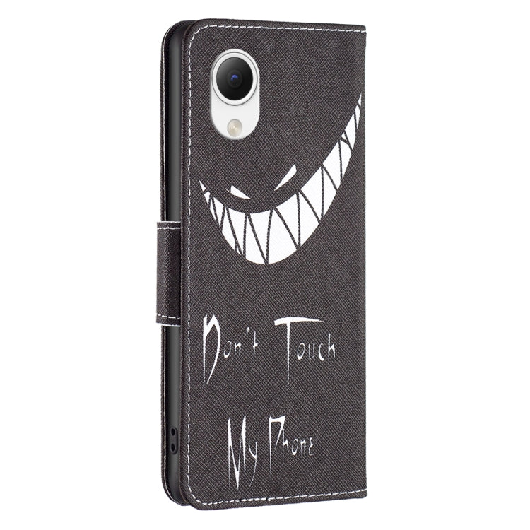 Custodia per telefono in pelle con motivo a disegno colorato, For Samsung Galaxy A23e 5G