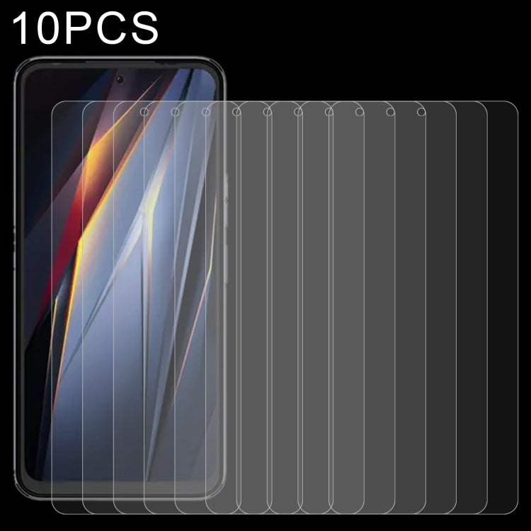 Pellicola in vetro temperato 10 pezzi 0,26 mm 9H 2,5D, For TECNO Pova Neo 2 (10 PCS), For ZTE Axon 30S (10 PCS), For Xiaomi Civi 2 / 12 Lite NE / 13 Lite / Civi 3 (10 PCS), For Ulefone Note 14 (10 PCS), For DOOGEE S51 (10 PCS)