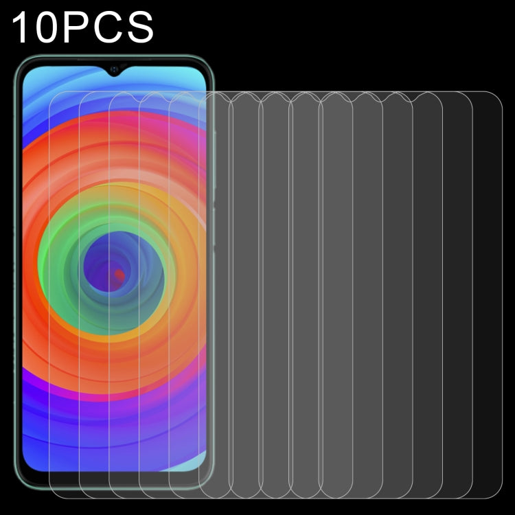 Pellicola in vetro temperato 10 pezzi 0,26 mm 9H 2,5D, For TECNO Pova Neo 2 (10 PCS), For ZTE Axon 30S (10 PCS), For Xiaomi Civi 2 / 12 Lite NE / 13 Lite / Civi 3 (10 PCS), For Ulefone Note 14 (10 PCS), For DOOGEE S51 (10 PCS)